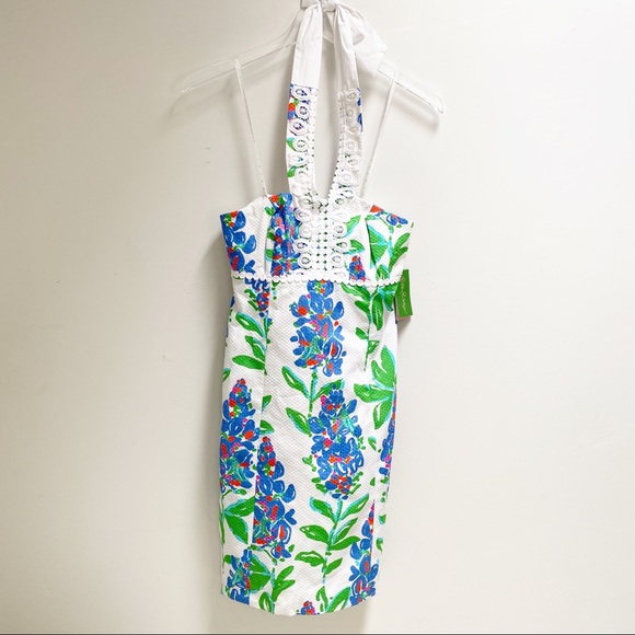 Lilly Pulitzer Isabel Dress Halter Resort Wedding - Picture 2 of 8